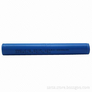 Lithium-ion batteries, 7.4V 2,600mAh battery pack